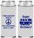 Custom Birthday Neoprene Slim Can Coolers - 60th | 20186