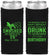Custom Birthday Neoprene Slim Can Coolers - 75th | 20195