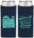 Custom Birthday Neoprene Slim Can Coolers - Beach | 20201