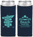 Custom Birthday Neoprene Slim Can Coolers - 65th Beach | 20210