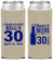 Custom Birthday Neoprene Slim Can Coolers - Cheers Beers To 30 Years | 20214