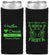 Custom Wedding Neoprene Slim Can Coolers - Siesta Fiesta Mexico | 207