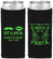 Custom Wedding Neoprene Slim Can Coolers - Siesta Fiesta Sr Sra | 208