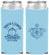 Custom Wedding Neoprene Slim Can Coolers - Save The Date Cruise | 209