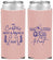 Custom Easter Neoprene Slim Can Coolers - Eggcited For Hunt Bunny | 210011