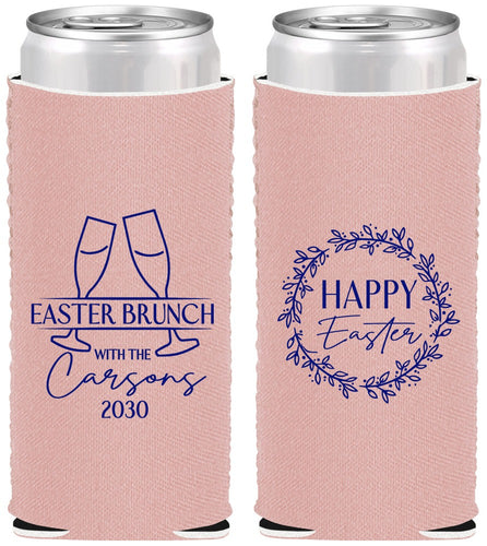 Custom Easter Neoprene Slim Can Coolers - Brunch | 210015