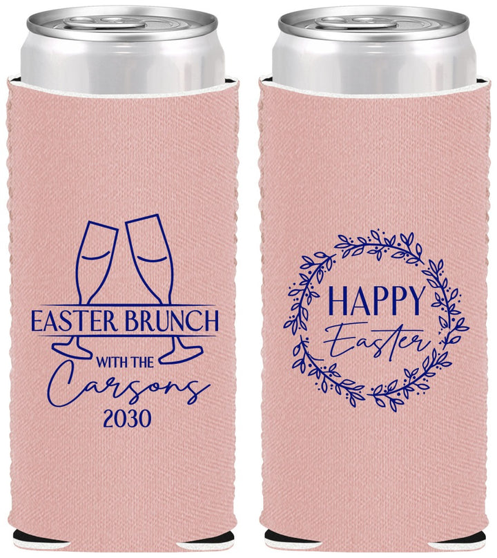 Custom Easter Neoprene Slim Can Coolers - Brunch | 210015