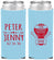 Custom Wedding Neoprene Slim Can Coolers - Hot Air Balloon | 219