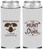 Custom Wedding Neoprene Slim Can Coolers - The Hunt Is Over Deer | 220