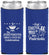 Custom 4th Of July Neoprene Slim Can Coolers - Eat Drink Patriotic | 220003