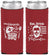 Custom 4th Of July Neoprene Slim Can Coolers - Eat Drink Patriotic | 220006