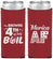 Custom 4th Of July Neoprene Slim Can Coolers - Merica Af | 220014