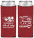 Custom 4th Of July Neoprene Slim Can Coolers - Fireworks Beach | 220026