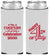 Custom 4th Of July Neoprene Slim Can Coolers - Independence Day | 220040
