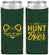 Custom Wedding Neoprene Slim Can Coolers - The Hunt Is Over Duck | 227