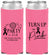 Custom Awareness Neoprene Slim Can Coolers - Party In Pink | 230002