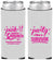 Custom Awareness Neoprene Slim Can Coolers - Party Like A Survivor | 230005