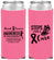 Custom Awareness Neoprene Slim Can Coolers - Steps For A Cure | 230014