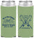 Custom Wedding Neoprene Slim Can Coolers - Been Hooked Fishing | 238