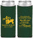 Custom Wedding Neoprene Slim Can Coolers - Farmer Tractor | 244