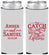 Custom Wedding Neoprene Slim Can Coolers - Catch Of A Lifetime Lobster | 245