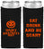 Custom Halloween Neoprene Slim Can Coolers - Scary Pumpkin | 250008