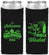 Custom Halloween Neoprene Slim Can Coolers - Skellawasted Skeleton | 250014