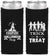 Custom Halloween Neoprene Slim Can Coolers - Trick Or Treat | 250019
