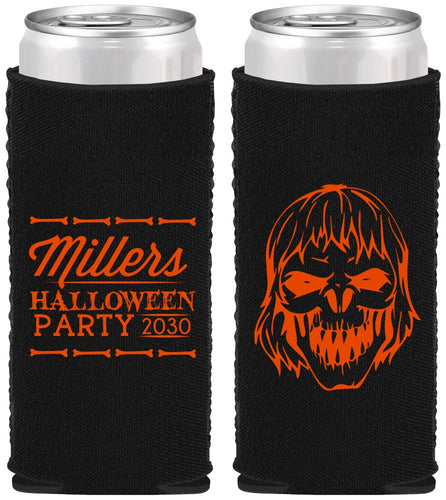 Custom Halloween Neoprene Slim Can Coolers - Monster Zombie | 250024