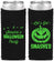 Custom Halloween Neoprene Slim Can Coolers - Pumpkin | 250030