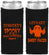 Custom Halloween Neoprene Slim Can Coolers - Ghost Sheet Faced | 250044