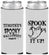 Custom Halloween Neoprene Slim Can Coolers - Ghost | 250045