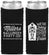 Custom Halloween Neoprene Slim Can Coolers - Skeleton | 250051