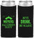 Custom Halloween Neoprene Slim Can Coolers - Bite Drink Be Scary | 250082