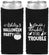 Custom Halloween Neoprene Slim Can Coolers - Witch | 250095