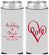 Custom Wedding Neoprene Slim Can Coolers - Love | 252