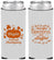 Custom Thanksgiving Neoprene Slim Can Coolers - Grateful And Stuffed | 260000
