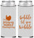 Custom Thanksgiving Neoprene Slim Can Coolers - Gobble Til You Wobble | 260004