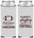 Custom Thanksgiving Neoprene Slim Can Coolers - Football Turkey | 260010