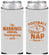 Custom Thanksgiving Neoprene Slim Can Coolers - Football Turkey | 260012