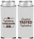Custom Thanksgiving Neoprene Slim Can Coolers - Basted Tasted Waisted | 260027