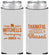 Custom Thanksgiving Neoprene Slim Can Coolers - Thankful Blessed | 260032