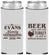 Custom Thanksgiving Neoprene Slim Can Coolers - Turkey | 260042