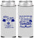 Custom Wedding Neoprene Slim Can Coolers - Christmas Sweater | 265