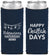 Custom Hanukkah Neoprene Slim Can Coolers - Challah Days | 270003