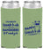 Custom Hanukkah Neoprene Slim Can Coolers - Llamakkah | 270018