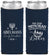 Custom Hanukkah Neoprene Slim Can Coolers - Menorah Latkes | 270019