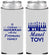 Custom Hanukkah Neoprene Slim Can Coolers - Mazel Tov | 270025