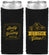 Custom Wedding Neoprene Slim Can Coolers - Let Love Glow | 273