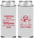 Custom Christmas Neoprene Slim Can Coolers - Snowman | 280002